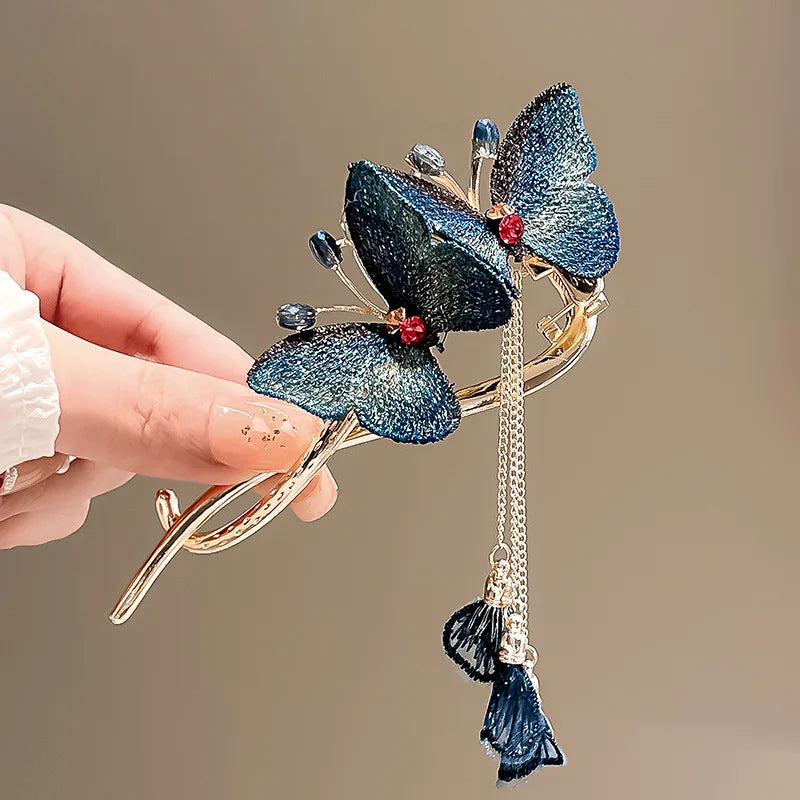 Metal Butterfly Hairpin Japanese and South Style Hair Accessories