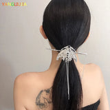 Metal Butterfly Tassel Hairpin Hair Accessories
