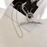 Metal Chain Tassels Hairpin Personality Hair Accessories Wedding Jewelry