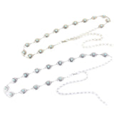 Turquoise Gothic Chain Waist Belt for Women Dresses Coat