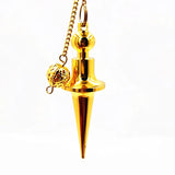 Metal Charm Pendulum For Dowsing Divination Reiki Healing Spiritual Wicca