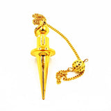 Metal Charm Pendulum For Dowsing Divination Reiki Healing Spiritual Wicca