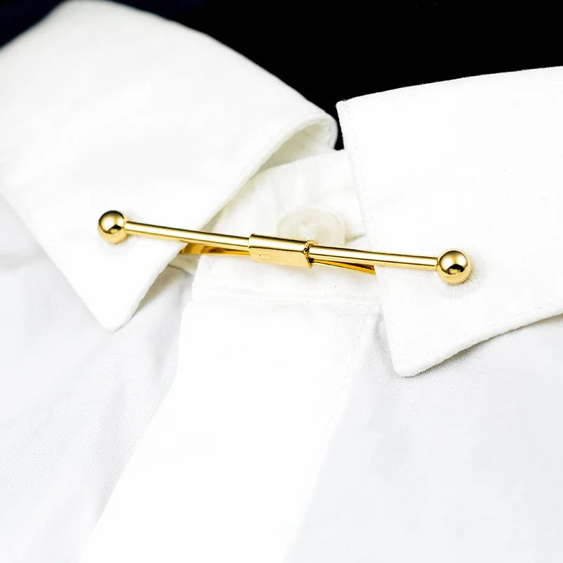 Metal Collar Clip Shirt High-grade Buckle Neckwear Clips Unisex