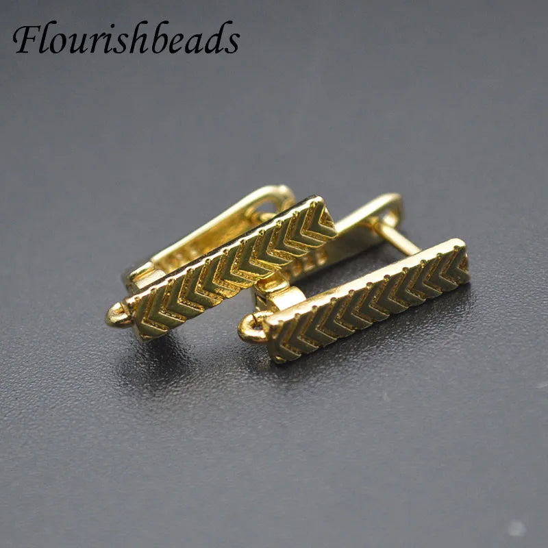 Copper Plated Nickel Earring Hooks for DIY Jewelry 30pcs