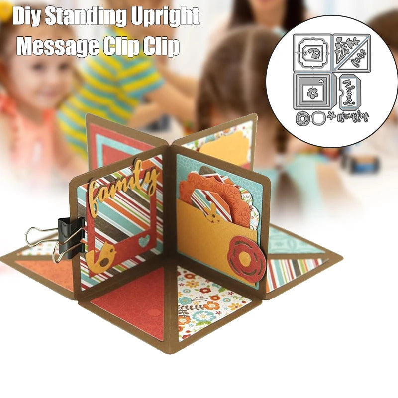 Metal Cutting Dies DIY Embossing Template for Card Making