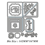 Metal Cutting Dies DIY Embossing Template for Card Making
