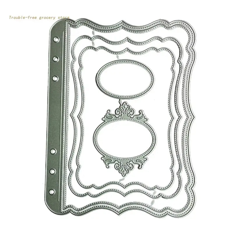 Metal Cutting Dies Frame Shape Scrapbooking Die Cuts Embossing