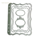 Metal Cutting Dies Frame Shape Scrapbooking Die Cuts Embossing