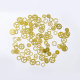 Metal Decals Nail Filler Chrismas Year Snowflake Gear Patch Nail Art