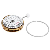 Metal Dual Calendar Automatic Mechanical Watch Movement Miyota 8205 Repair