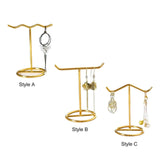 Metal Earring Display Stand for Countertop Ear Hook