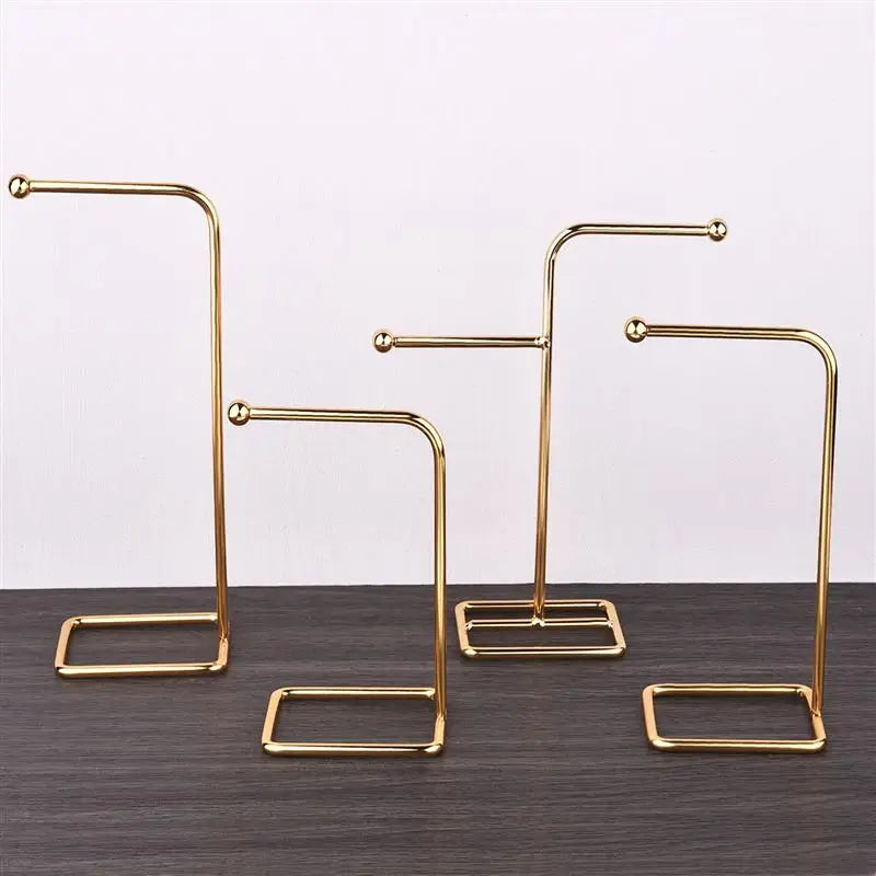 Metal Earring Display Stand Vintage Jewelry Shelf