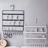 Metal Earring Jewelry Display Organizer Wall Hanging Jewelry Stand