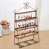 Metal Earring Storage Stand Holder Jewelry Display Rack Pendant Stand