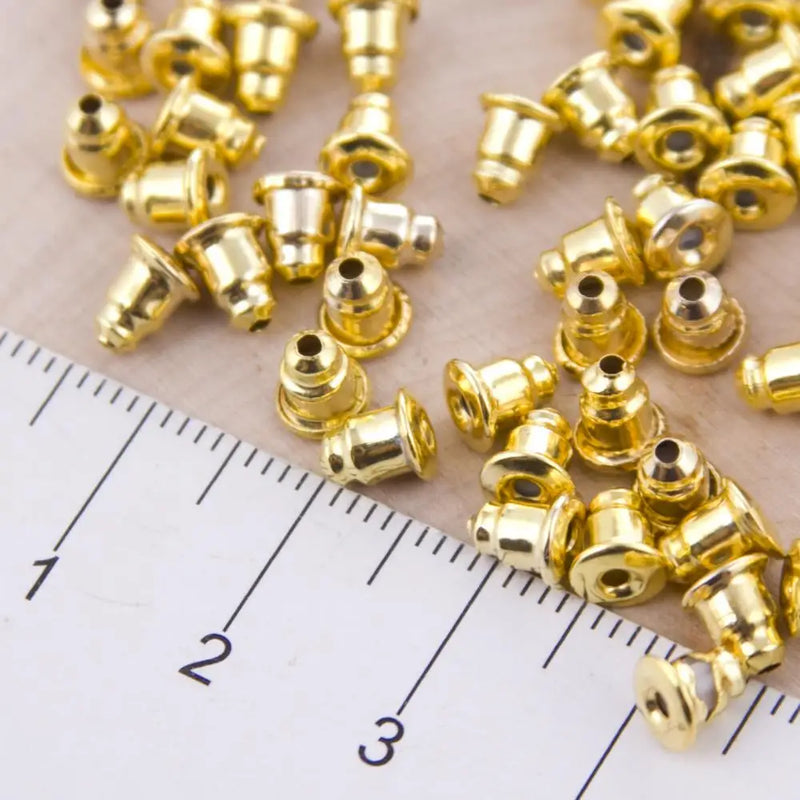 Metal Earrings Backrest 50g