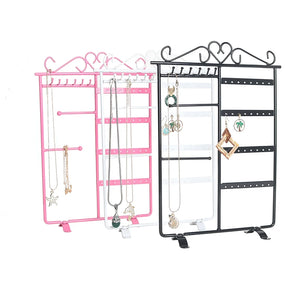Metal Earrings Display Stand Organizer Rack