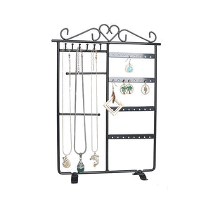 Metal Earrings Display Stand Organizer Rack