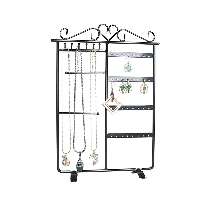 Metal Earrings Display Stand Organizer Rack