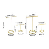 Metal Earrings Holder T-Shaped Jewelry Display Stand