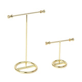 Metal Earrings Holder T-Shaped Jewelry Display Stand
