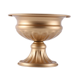 Metal Wedding Centerpieces Vase for Party Decoration, Trumpet Vase(Gold,2 PCS)