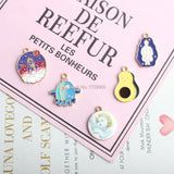 10pcs Rocket Charm Pendant for Bracelet Earrings Jewelry Making