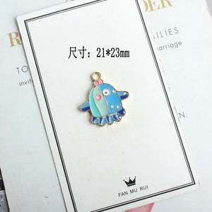10pcs Rocket Charm Pendant for Bracelet Earrings Jewelry Making