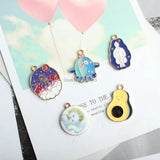 10pcs Rocket Charm Pendant for Bracelet Earrings Jewelry Making