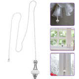 Metal Fans Light Pendant Beaded Pull Chain Ceiling Extender Pulls Decor