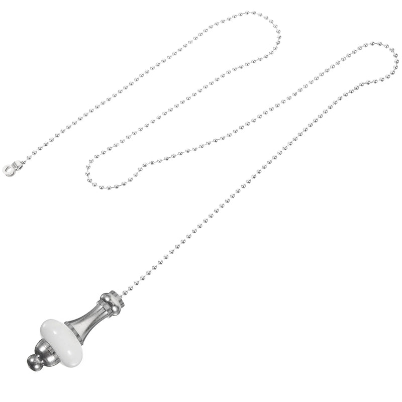 Metal Fans Light Pendant Beaded Pull Chain Ceiling Extender Pulls Decor