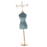 Metal Jewelry Mannequin for Necklace Women Girls