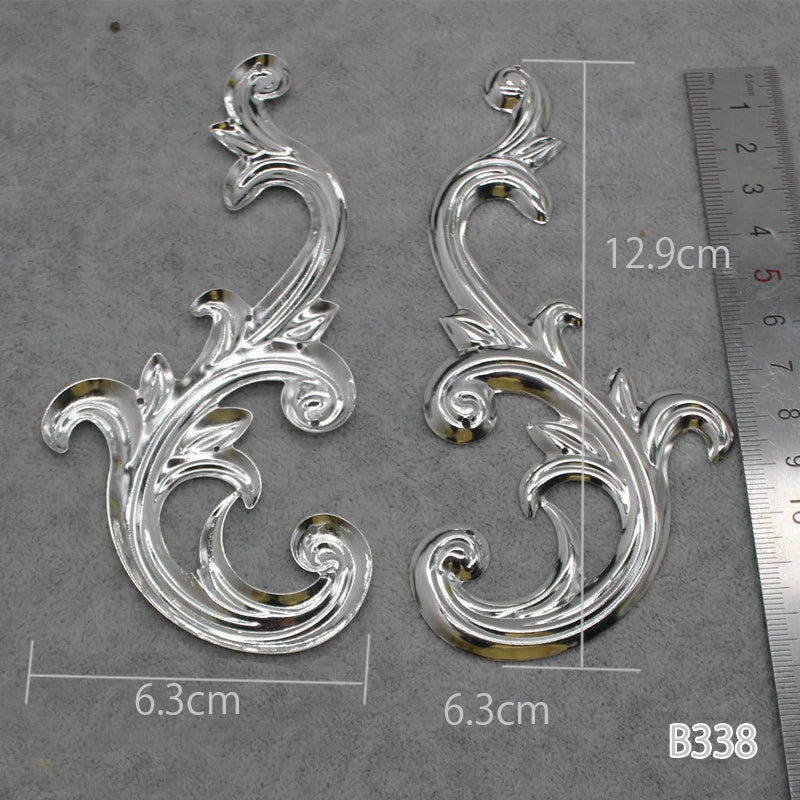 Metal Filigree DIY Stage Performance Bride Headdress Necklace Buddhism