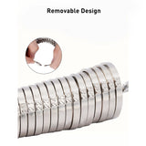 Metal Finger Ring Gauge Sizer Jewelry Measuring Tools