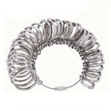 Metal Finger Ring Gauge Sizer Jewelry Measuring Tools