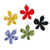 Metal Flower Shape Charms Earring Accessories Diy Jewlery Making Eardrop