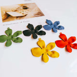 Metal Flower Shape Charms Earring Accessories Diy Jewlery Making Eardrop