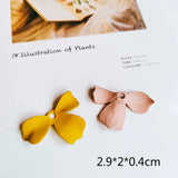 Metal Flower Charms Earring Accessories DIY Jewelry Making 8pcs
