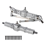 Metal Front & Rear Bridge Axle for 1/16 RC Truck Car Upgrade Parts