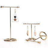 Wooden T-Shaped Jewelry Display Stand