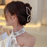 Silver Hair Claw Tassel Hairpin Punk Style Vintage Hair Clip