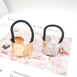 Metal Hair Ring Ponytail Rope Silver Hair Clip Elastic Hair Band