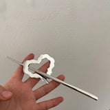 Metal Hollow Out Hairpin Europe United States Temperament Hip-hop Punk