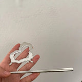 Metal Hollow Out Hairpin Europe United States Temperament Hip-hop Punk