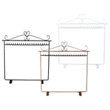Metal Jewelry Display Rack Storage with 20 Hooks