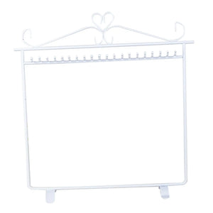 Metal Jewelry Display Rack Storage with 20 Hooks