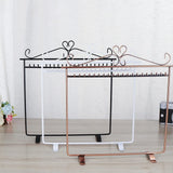 Metal Jewelry Display Rack with 20 Hooks