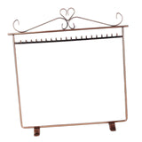 Metal Jewelry Display Rack with 20 Hooks