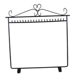 Metal Jewelry Display Rack with 20 Hooks