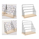 Metal Jewelry Display Stand Storage Showcase Tabletop Decor Organizer