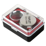Metal Jewelry Magnifying Glass Eye Tool 10/20/30X